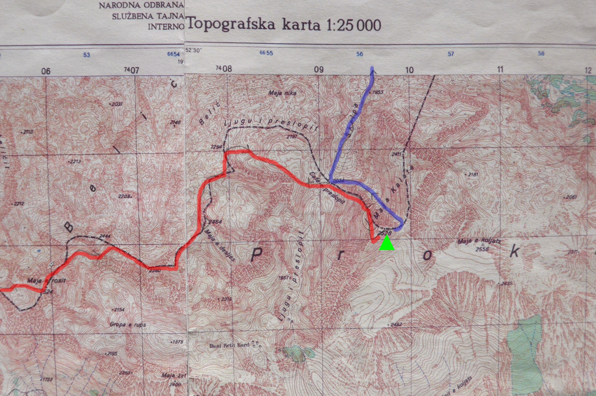 mapa Maja Kalata_25k